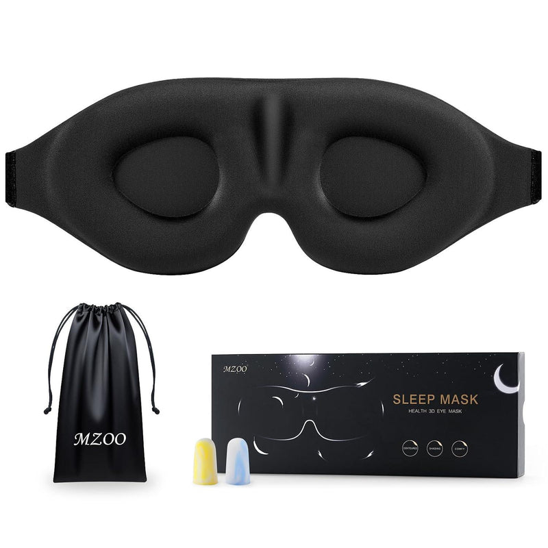 Luxury Sleep Mask for Women Men Patented Light Blocking Design
