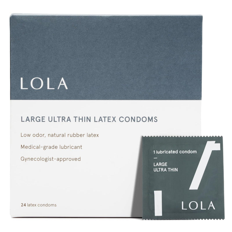 LOLA Large Ultra Thin Latex Condoms