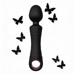 Silicone Button & APP Control Vibrator Wand with 9 Strong Modes