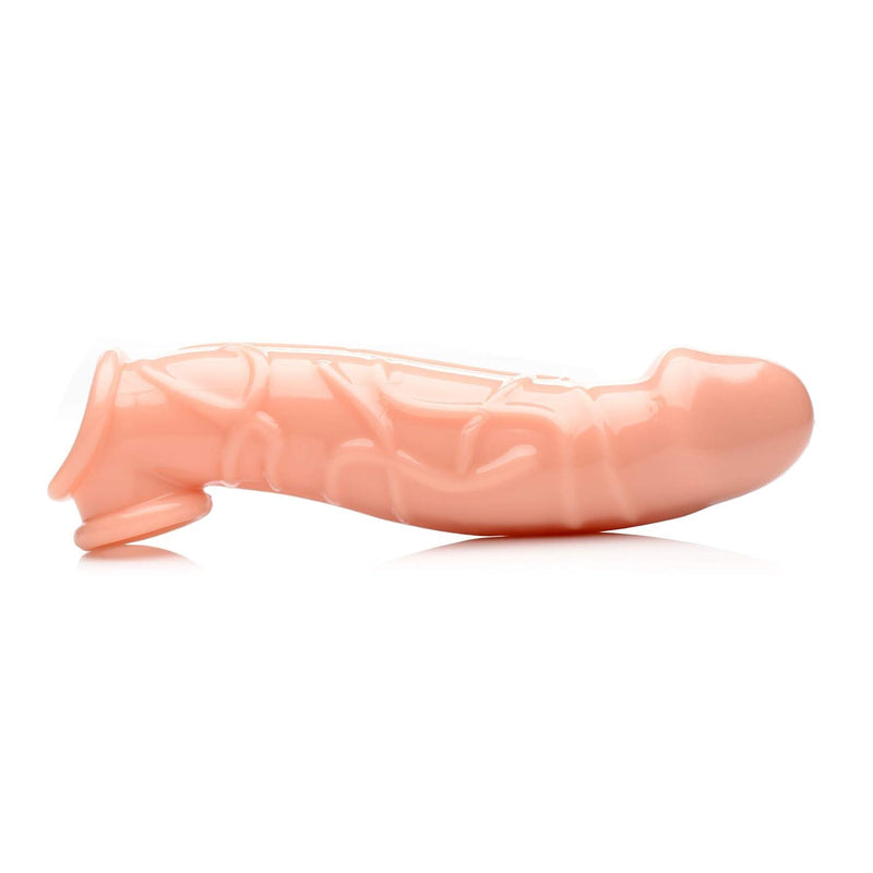 : 2 Inch Flesh Cock Sleeve Extender, for Male & Adult Couples