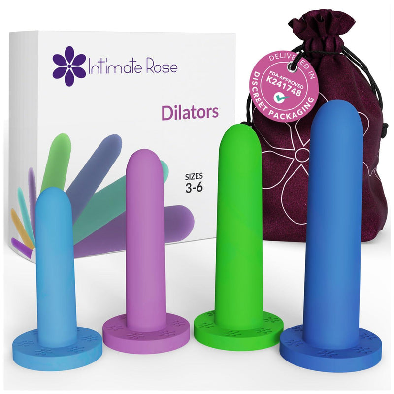 Medium Vaginal Dilators for Pelvic Floor Therapy & Vaginismus Pain Relief