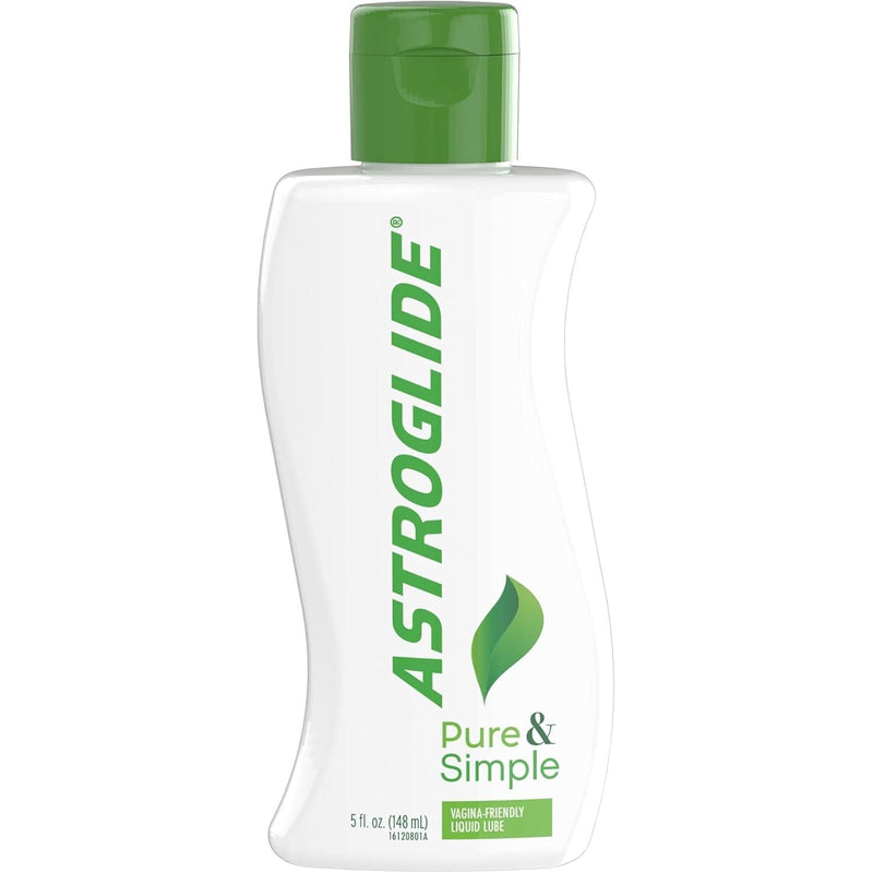 ASTROGLIDE Pure & Simple Naturally Derived Water-Based Lubricant, 5 Fl Oz