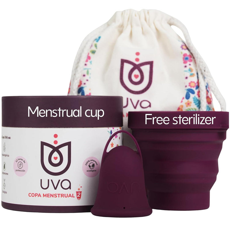 Reusable Menstrual Cup Heavy Flow Kit, Size B