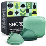 Reusable Menstrual Disc Set Small & Large for Beginners, High Cervix