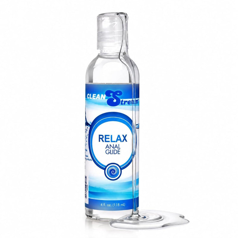 Relax WaterBased Glide,Unscented,Fragrance Free Lubricant-4 oz