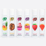 6-Pack Flavors - Personal Lubricant Sampler, 6 Flavors, 1 Fl Oz Each