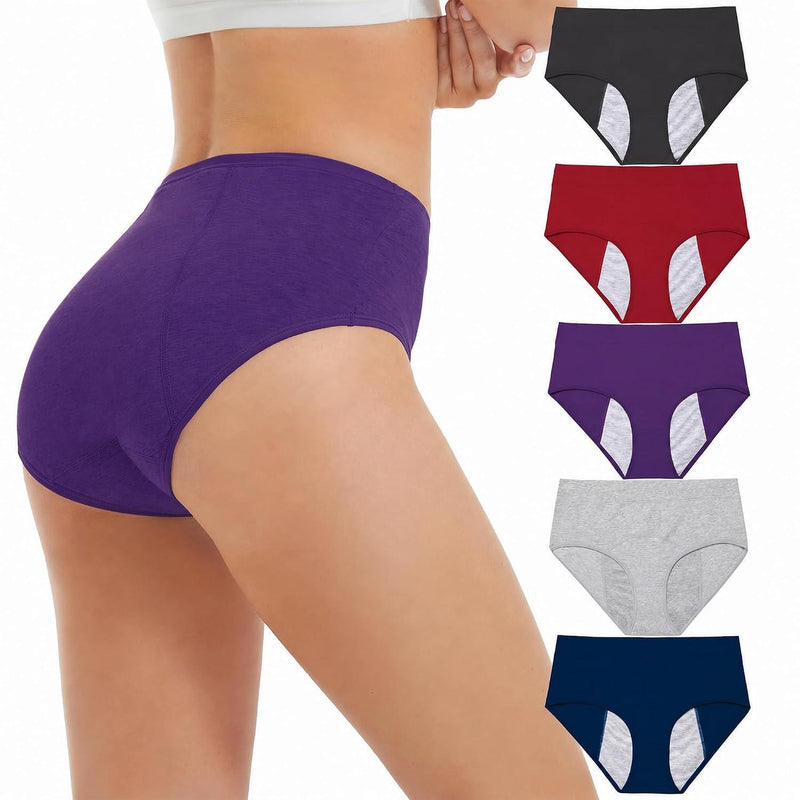 Period Underwear for Women Leak Proof Cotton Overnight Menstrual Panties