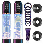 Penis Pump Sex Toys, Automatic Adult Toys Male Sex Toy Black