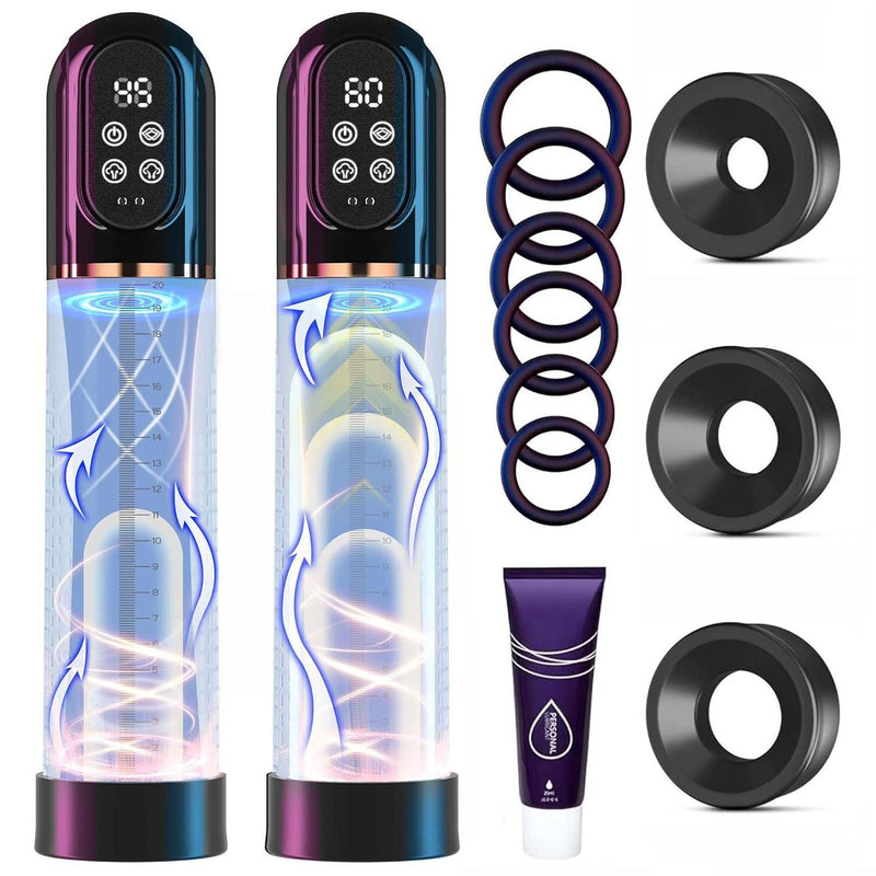 Penis Pump Sex Toys, Automatic Adult Toys Male Sex Toy Black