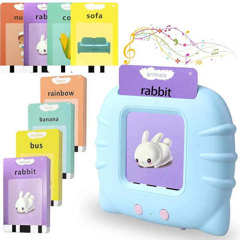 Toddler Talking Flash Cards For Kids With 224 Sight Words, Speech Therapy A