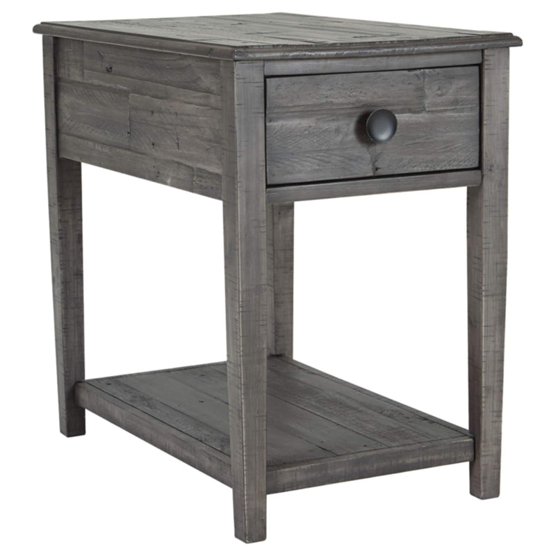 Signature Design By Ashley Borlofield Farmhouse Rectangular End Table With Dra