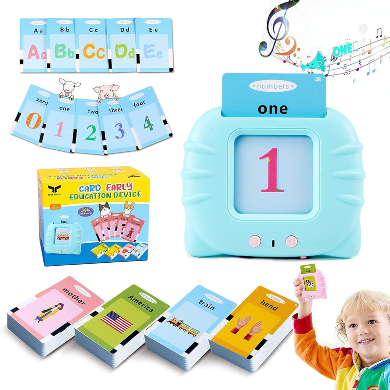Talking Flash Cards For Toddlers 2 4 Years: 384 Sight Words Speech Therapy