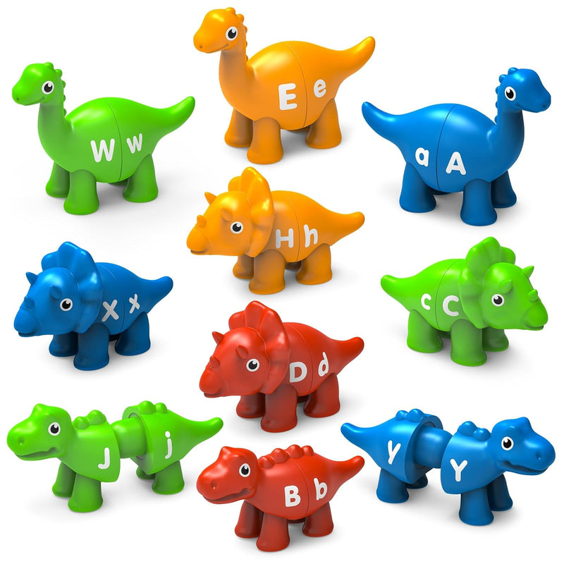 Montessori Toys For 2+ Year Old Boys And Girls, Alphabet Dinosaur Learning