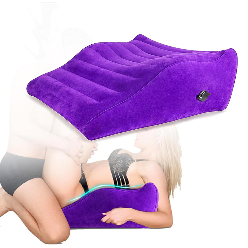 Curved Sex Pillow, Sex Toy Sex Furniture Inflatable, Velvety Sex Cushion Sex P BlessMyBucket Curved Sex Pillow, Sex Toy Sex Furniture Inflatable, Velvety Sex Cushion Sex P BlessMyBucket