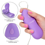 Whisper Micro-Heated Bullet Vibrator With 2-Speeds Powerful Vibration And Warms As It Vibrates - Purple Se-0044-14-2