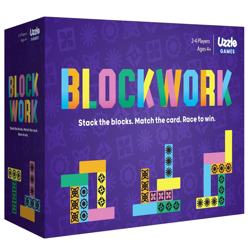Blockwork Fast Paced Family Board Games Multiple Difficulty Levels Enjoyabl