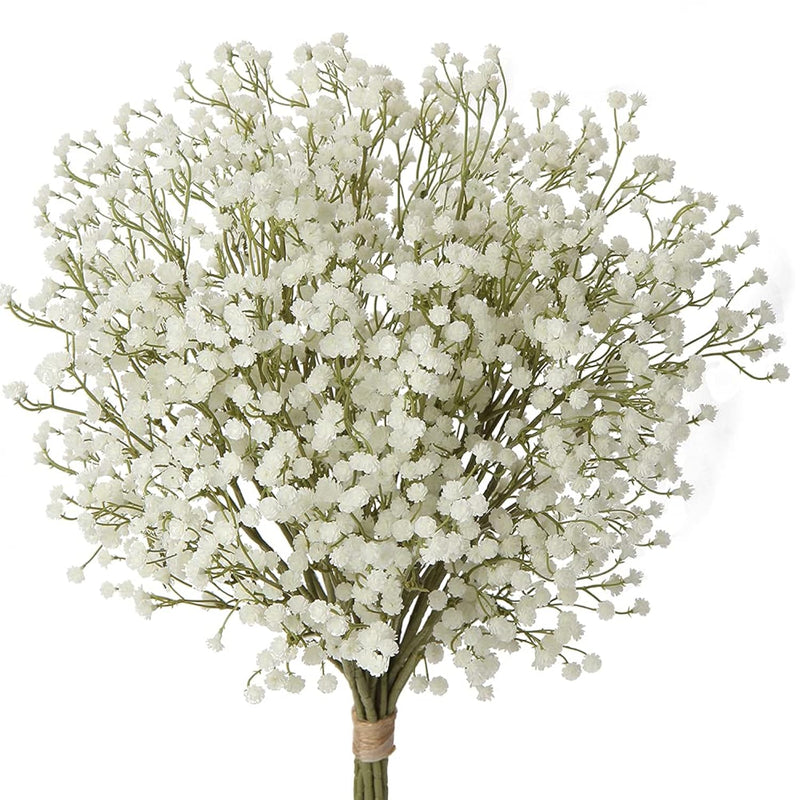 Baby'S Breath Artificial Flowers Bulk 3 Branches Faux Baby Breath Plastic Flow