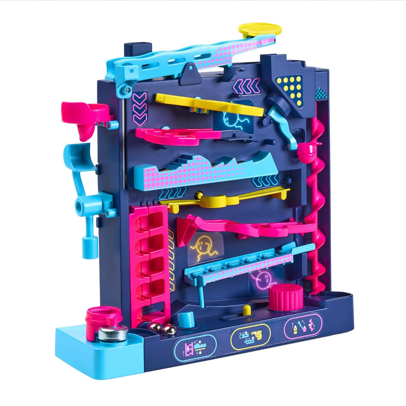 Screwball Scramble Level Up - Timed Marble Run Obstacle Course Kids' Game -