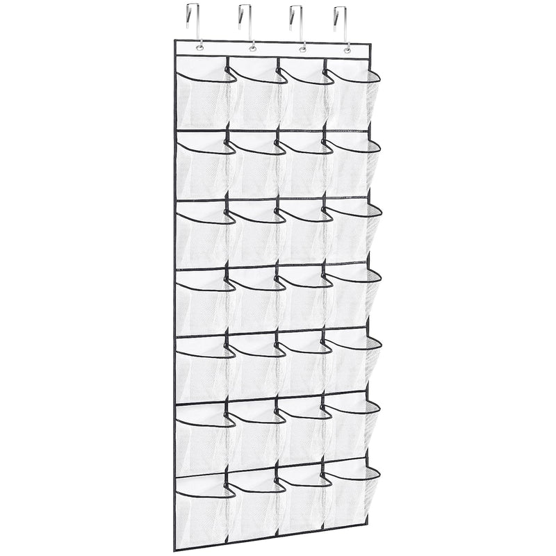 28Large Pockets Over The Door Shoe Organizer, Hanging Shoe Organizer For Closet,