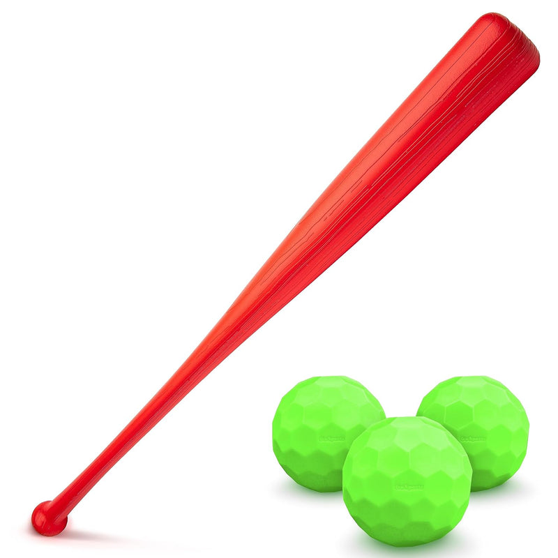 GoSports LotBall Backyard Baseball Bat and Ball Set - Plastic Baseball Game