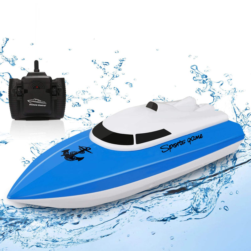 Rc Boat, Remote Control Boats For Lake/Pool/Pond, 2.4 Ghz High Speed Mini Boat