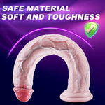 16.5" Extra Long Giant Dildo, Realistic Silicone Huge Dildo, Large Wide Anal Penis, Small Glans Thick Body Without Eggs,Fat Xxl Big Penis With Strong Suction Cup,Adult Toys For Men/Women Advanced Use