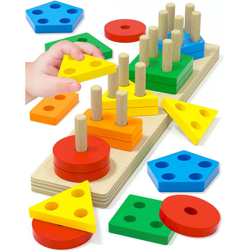Montessori Toys For 1 2 3 Year Old Boy Girl, Toys For Ages 2 4 0 2 Toddlers