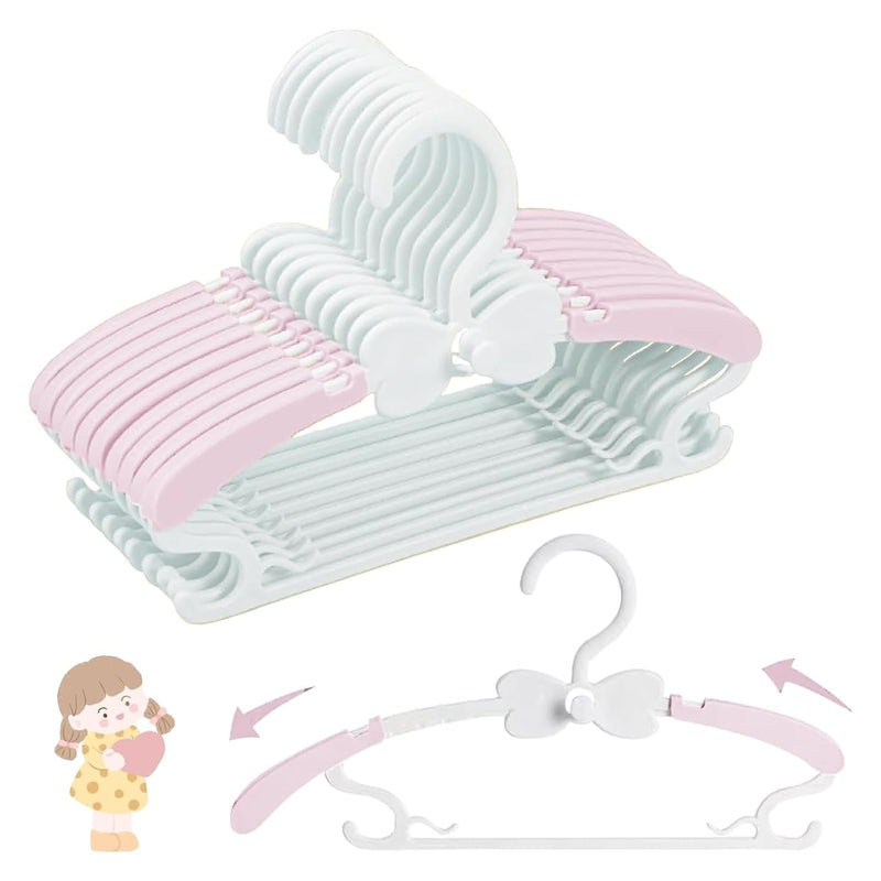 Baby Hangers For Closet - 20 Pack Baby Clothes Hangers,Adjustable Baby & Kids Ha
