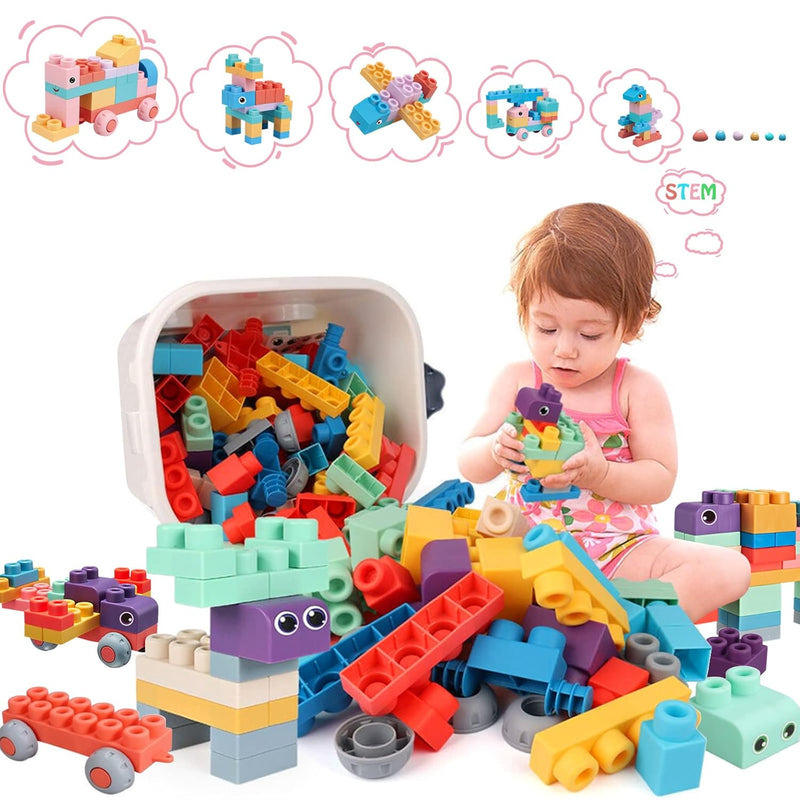 Top Stem Soft Building Block Sets For Kids Aged 18 Months To 6 Years Old.Me