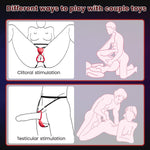 Couples Sex Toys Remote Control Wearable Vibrator,Bdsm Adult Sex Toys Games For Women Man Couple, Panty Vibrators With 10 Vibrations, Clitoral Stimulator Testicle Toys Vibrating Penis Ring