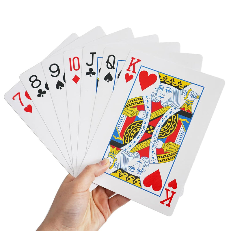Yuanhe Jumbo Large Playing Cards - Giant Deck of Cards Oversized Full Deck