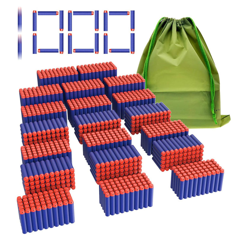 Coodoo Compatible Darts 1000 Pcs Refill Pack Bullets For Nerf N Strike Elit