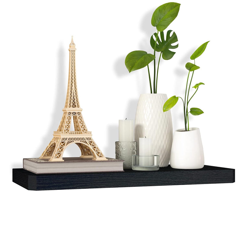 Athenee Home Soho Floating Shelf 24" - Wall Mount Display (9.8 X 23.6 X 1.5),