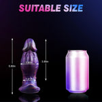 5.8" Silicone Huge Butt Plug, Thick Dildo with Anchor Base Design