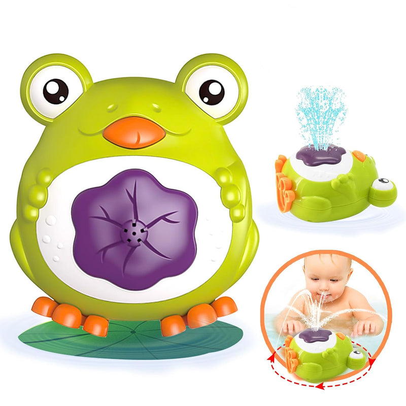 Baby Bath Toys, Light Up Bath Toys, Sprinkler Bathtub Toys For Toddlers Infant