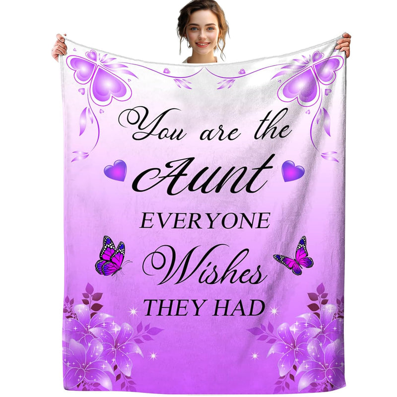Gifts For Aunt Blanket Throw Aunt Birthday Gifts Ideas For Women Mothers Day B