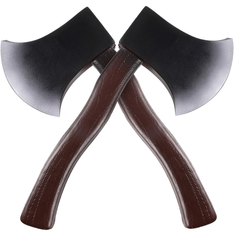 2 Pieces Halloween Axe Foam Hatchet Props Trick Props Fake Axes For Halloween