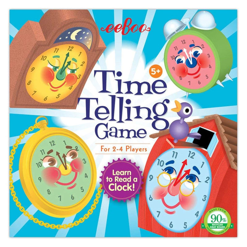 eeBoo: Time Telling Game, Develops Time Telling Skills, Learn to Read a Clo