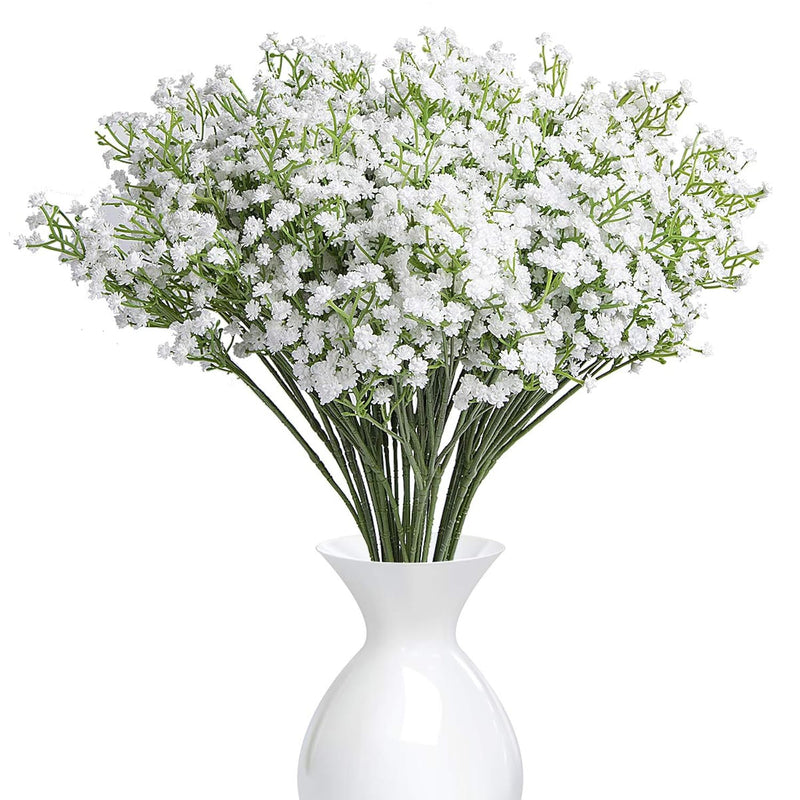10Pcs Baby Breath/Gypsophila Artificial Fake Silk Plants Wedding Party Decorat