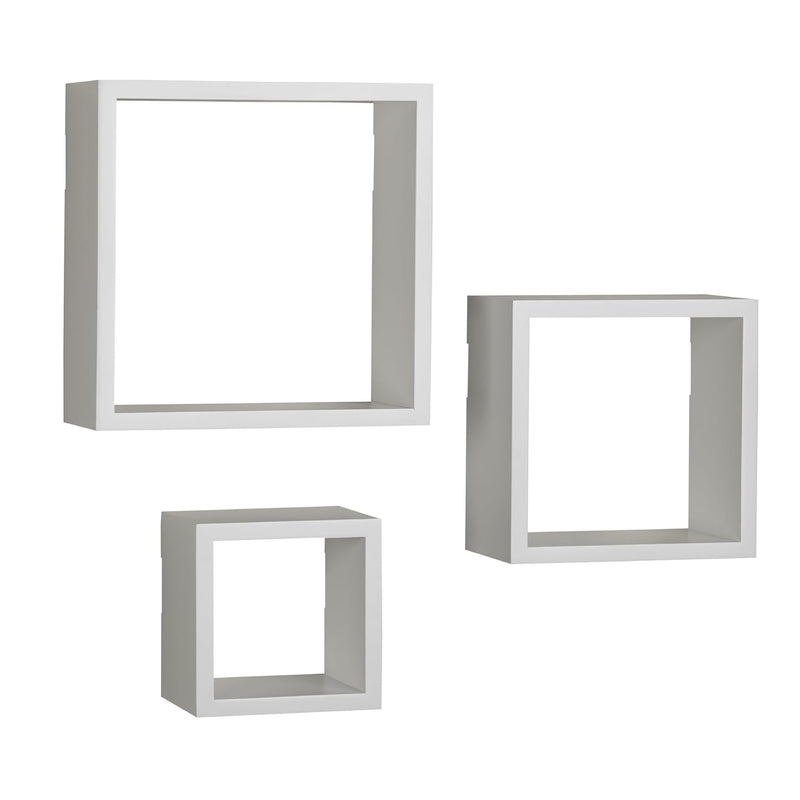 Floating Square Cube Shelves, For Bedroom, Living Room, Bathroom, Kitchen, Nur