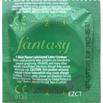 Fantasy Flavored Condoms, 12 Pack - Vanilla, Strawberry, Mint, Grape, Chocolate, Banana