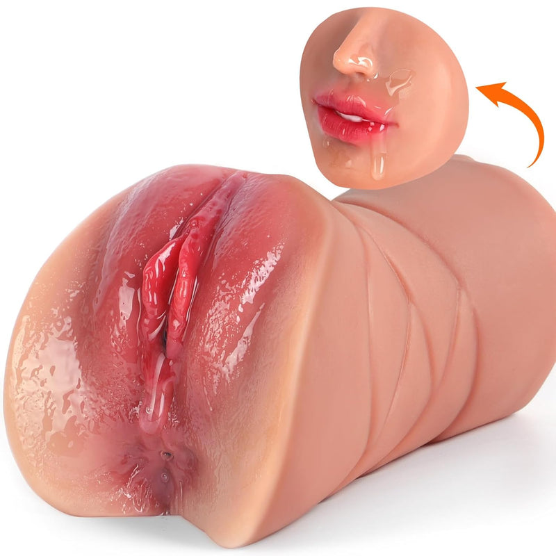 Male Sex Toys Male Masturbator, Adult Sex Toys For Men 3 In 1 Pocket Pussy Pocket Pussies Male Stroker Sex Doll, Ultra Realistic Textured Tight Vagina Anus & Mouth Blowjob Toys For Male Masturbation