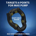 Cock Ring Designed For Unobstructed Ejaculation, Silicone Penis Rings With 6 Pressure Points For Erection Enhancing Long Lasting Stronger, 3 Pcs Sizes Adult Couples Sex Toys For Men Couple Pleasure
