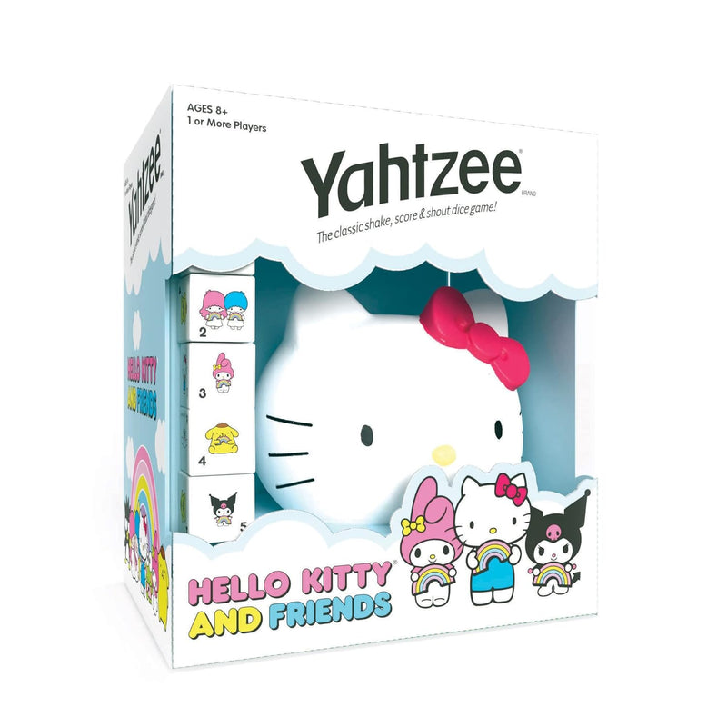 USAopoly YAHTZEE: Hello Kitty and Friends, Collectible Head Dice Cup, Class