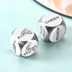 Bridal Shower Gifts For Him Her - Naughty Valentines Day Gift For Him Husband, First Valentines Gifts For Boyfriend Girlfriend, Adult Games Dirty Sex Position Dice, Naughty Sex Games For Bedroom