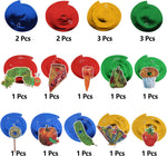 The Very Hungry Insects Cartoon Little Green Caterpillar Butterfly Swirls Streamers - 20 Pcs Children's Reading Story Birthday Party Decorations.