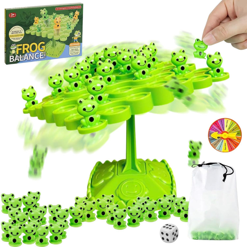 Frog Balance Game?Balance Board Game?Two Player Balanced Tree Board Game, M