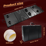 Foldable Bondage Support Bed with Adjustable Restraint Attachments
