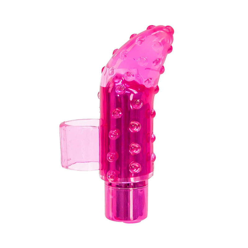 Portable Finger Vibrator, Rechargeable, Pink