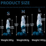 Silicone Thrusting Dildo With Spined, Monster Fantasy Sea Creature Dildos With Soft Swinging Testicles, Thick Flexible Anal Dildo, Sex Toys For Women, Adult Toys For Men Gay